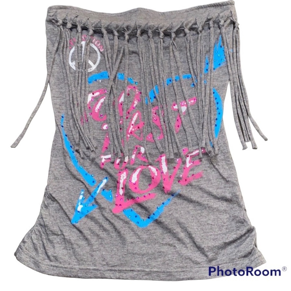 Rare Affliction Tube Top NWOT